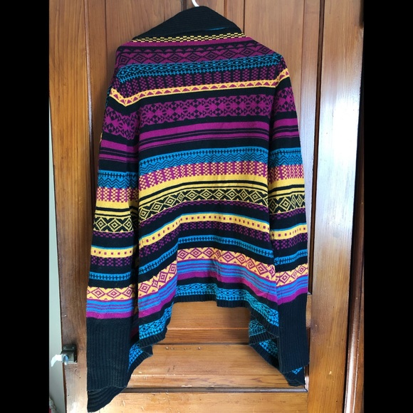cozy draped cardigan sweater - Picture 3 of 9